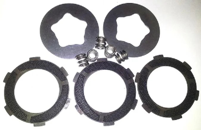 Triple Grip Clutch Rebuild Kit parts with springs and discs