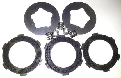 Triple Grip Clutch Rebuild Kit parts with springs and discs